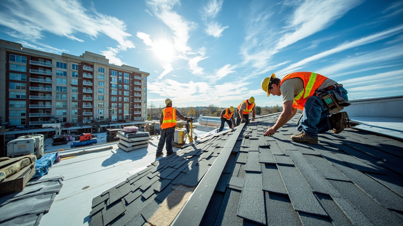 How Commercial Apartment Roofing Systems Protect Your Asset Long-Term