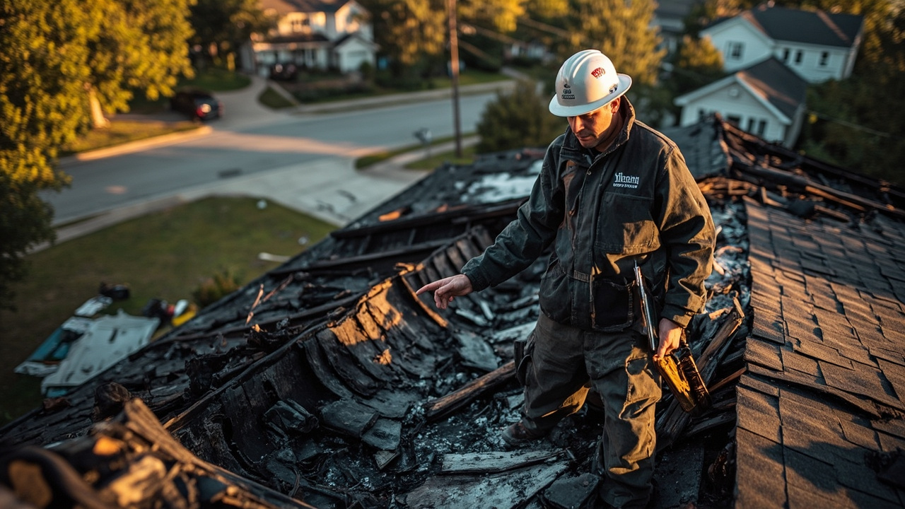 How We Conduct a Complete Fire and Smoke Damage Roof Assessment