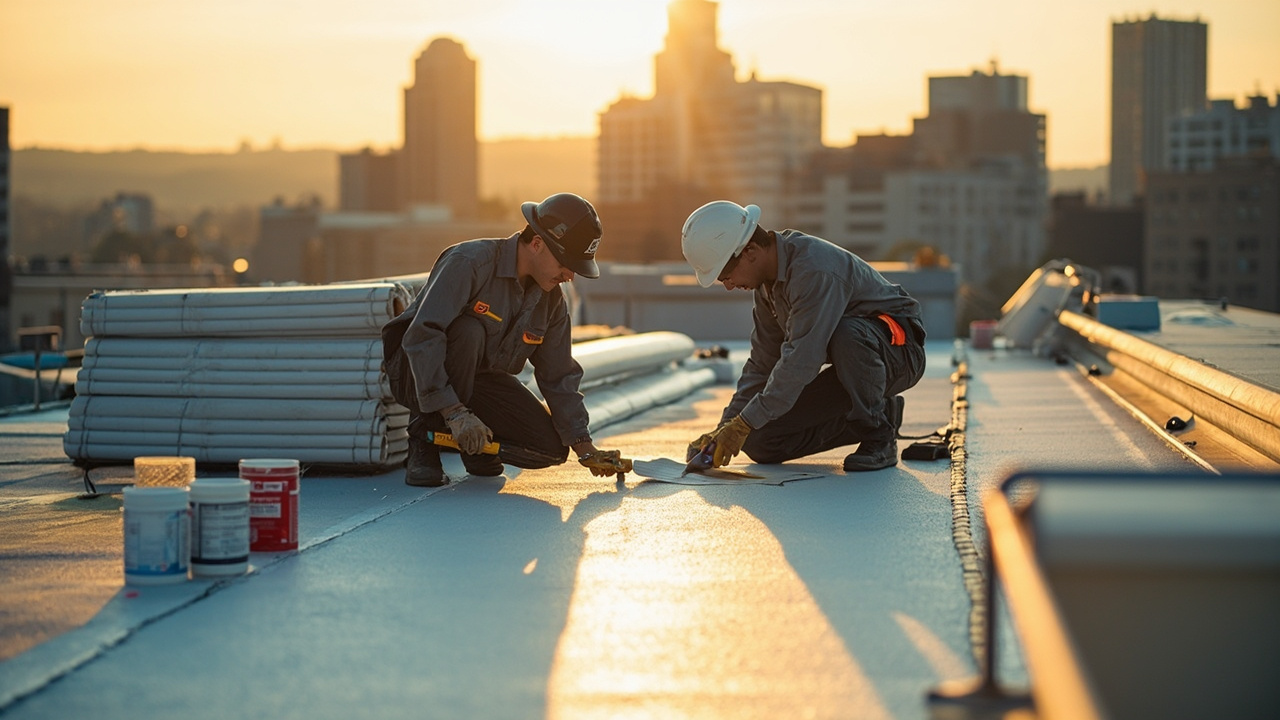 How We Approach Commercial Roof Coating Services