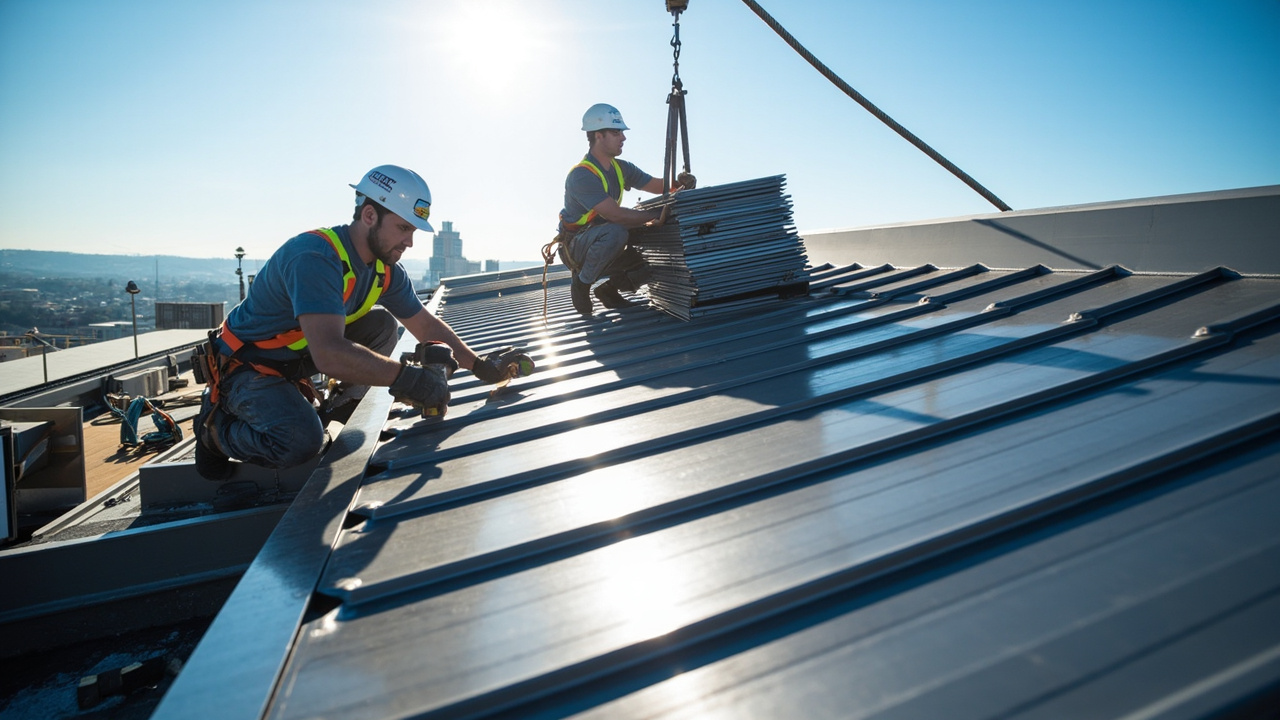 How Victory Roofing Pittsburgh Engineers Commercial Metal Roof Recover Systems