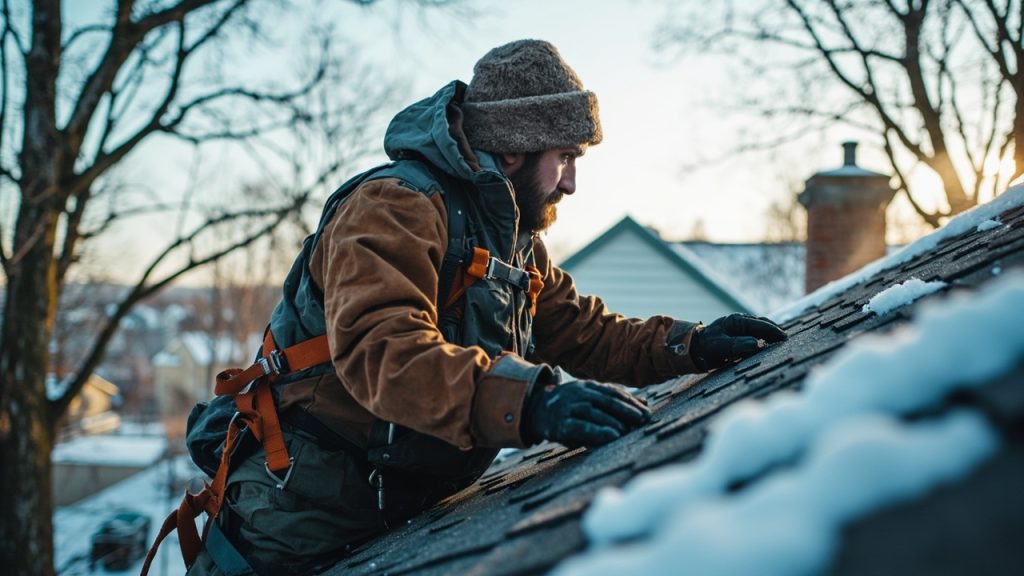 Winter Roof Maintenance Tips in Pittsburgh PA 15219