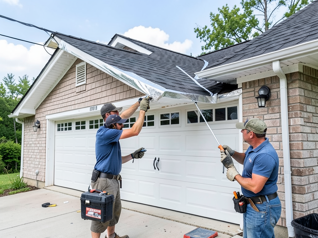 Affordable garage roof replacement options for hom