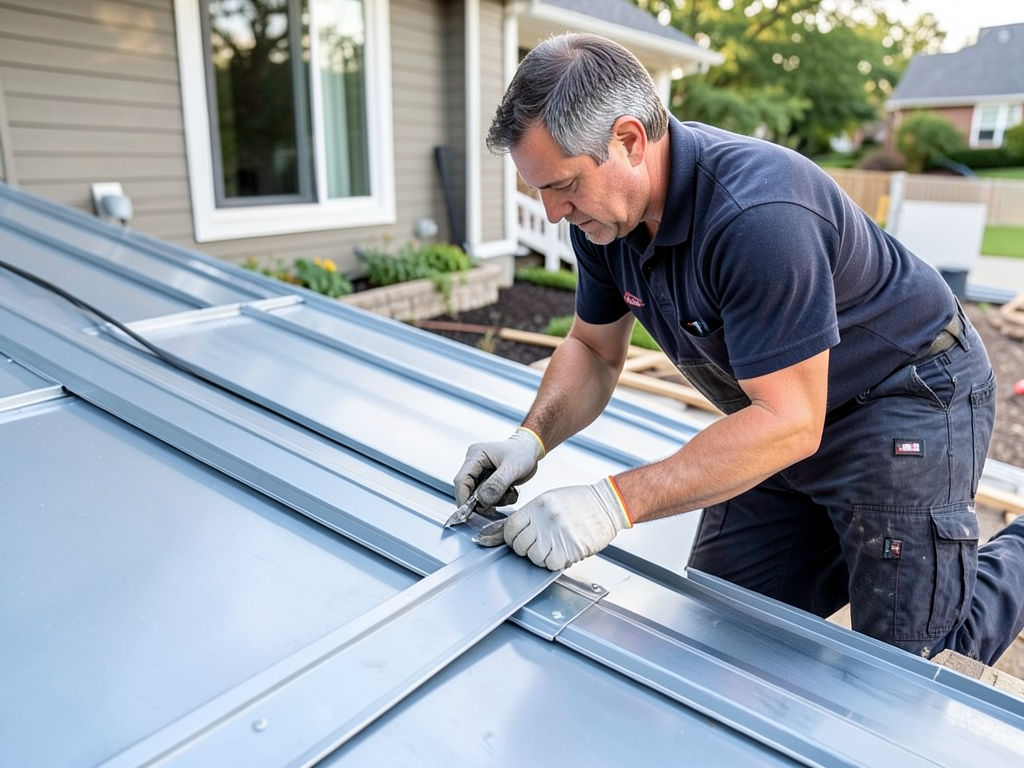 Comparing standing seam and corrugated metal roofi