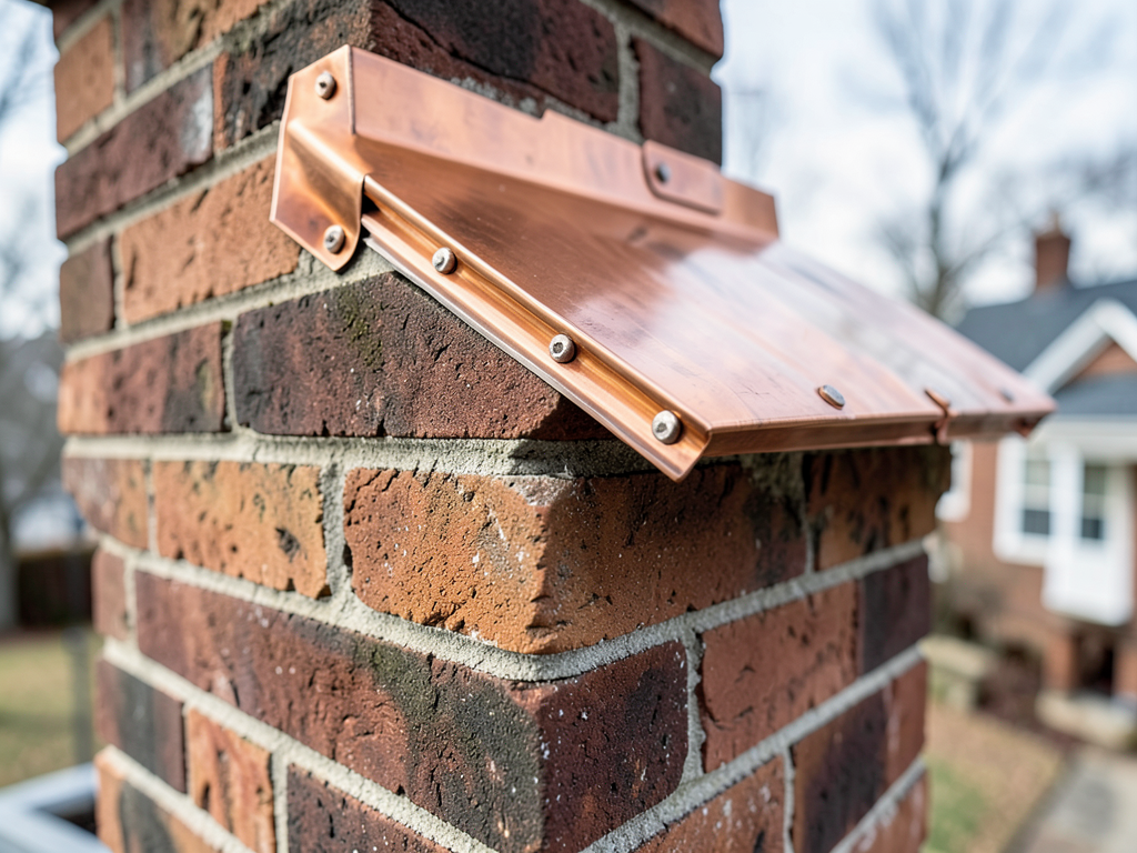 Fixing leaky chimney flashing on older point breez
