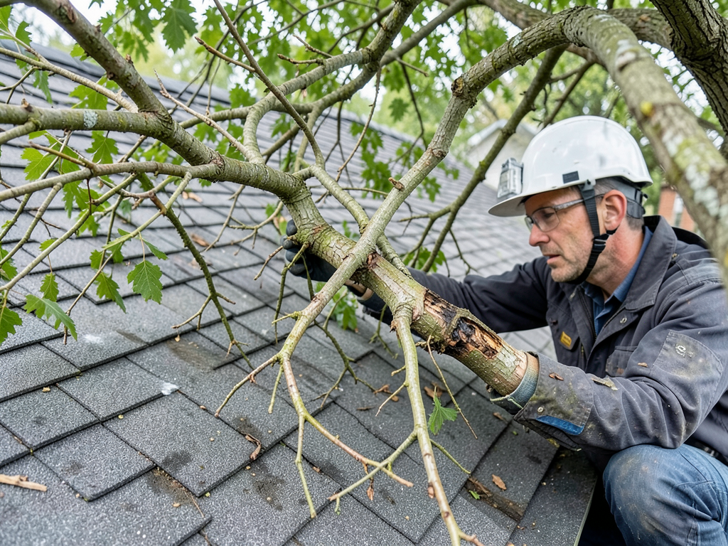 How overhanging tree limbs in allison park can sec