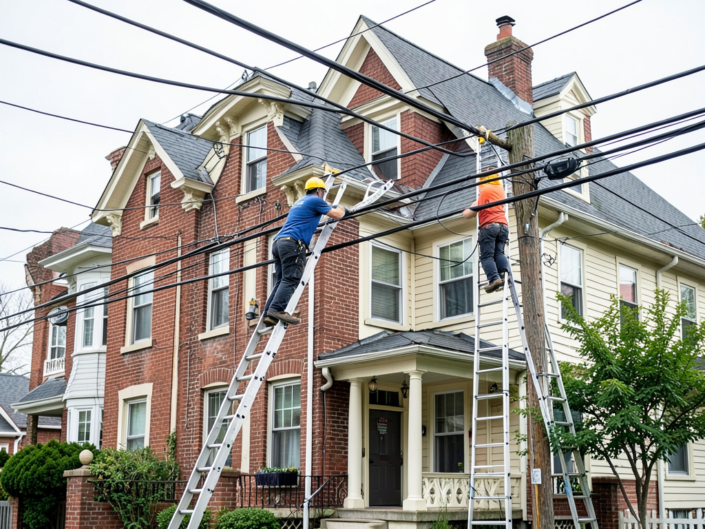 How overhead power lines complicate roof repairs o