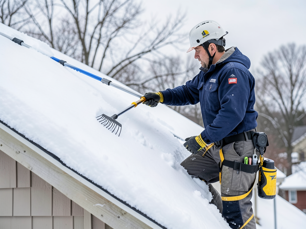 How to Safely Clear Heavy Snow Off Your Roof Without Causing Damage (A Guide for Ross Township)
