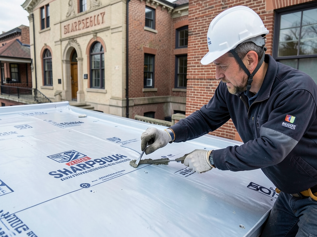 Modern solutions for maintaining a flat roof on ol