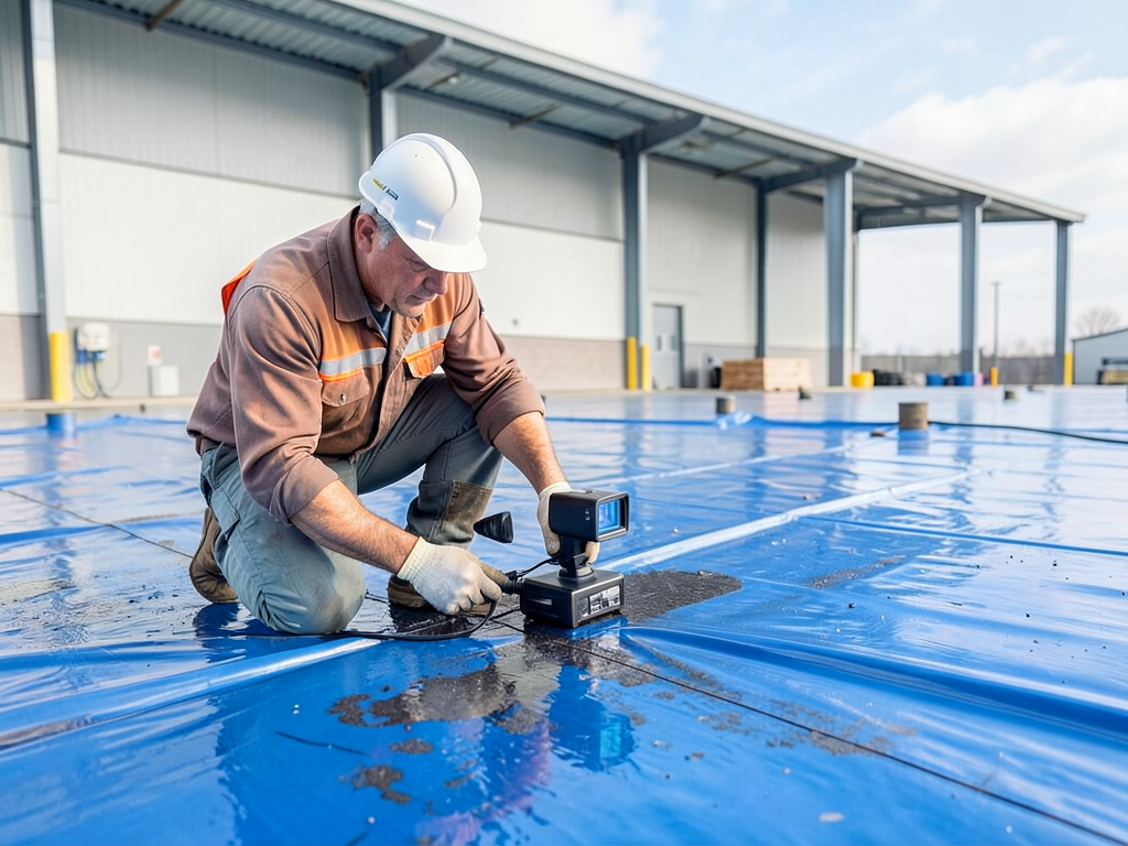 Reliable commercial flat roof repair in the strip