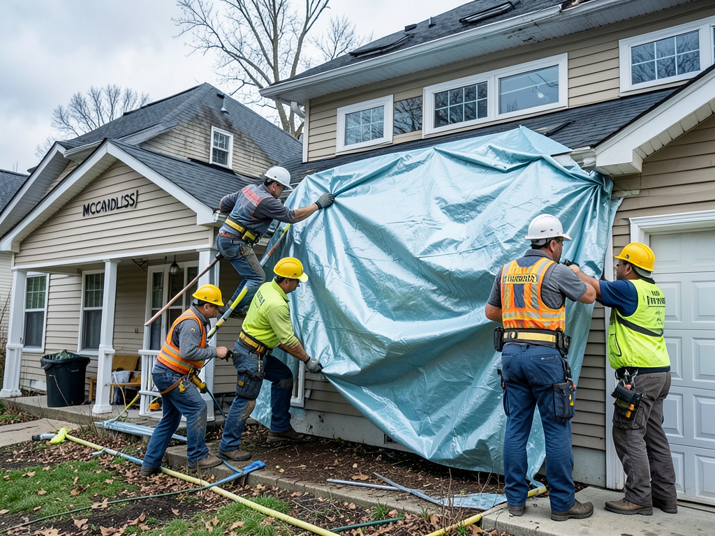 What to Do When a Neighbor’s Tree Falls on Your Roof in McCandless (Steps to Take First)