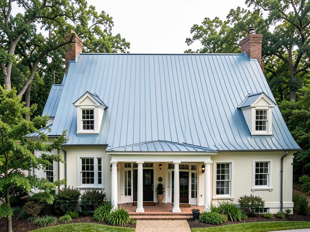 Why Luxury Homes in Fox Chapel are Moving Toward Standing Seam Zinc Roofing